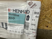Henrad softline paneelradiator 300x11x1400 713w - afbeelding 3 van  3