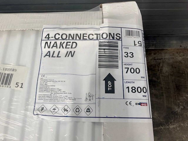 Henrad type 33 paneelradiator 5114w (4x) - afbeelding 7 van  10