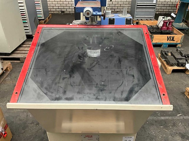 Henri hauser ag 390 optische profiel meetprojector - afbeelding 4 van  4