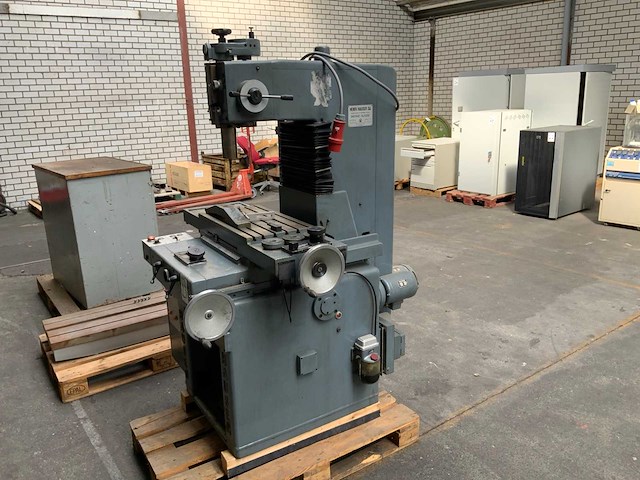 Henri hauser sa 3ba coördinaten boormachine supernauwkeurig met tempereereenheid en optische nonius - afbeelding 1 van  7