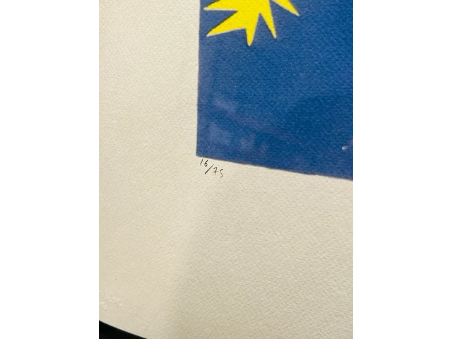 Henri matisse lithograaf - gesigneerd met certificaat - afbeelding 4 van  6