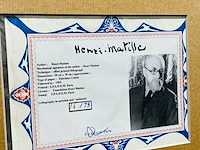 Henri matisse lithograaf - gesigneerd met certificaat - afbeelding 6 van  6