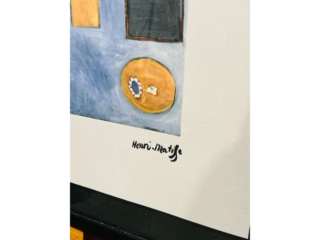 Henri matisse lithograaf - gesigneerd met certificaat - afbeelding 3 van  6