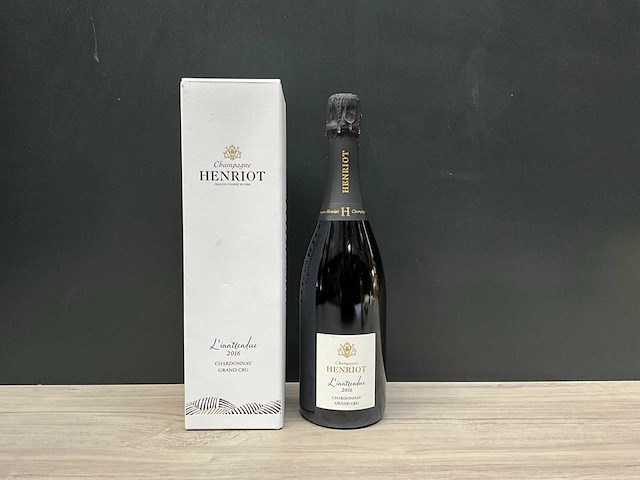 Henriot bru grand cru l'inattendue' blanc de blanc 2016 - afbeelding 1 van  3