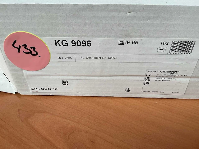 Hensel kg 9096 verdeelkast - afbeelding 6 van  6