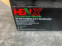Henx - bosmaaier 2 in 1 met 2,5ah accu en lader - afbeelding 6 van  7