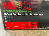 Henx - bosmaaier 2 in 1 met 2,5ah accu en lader - afbeelding 5 van  6