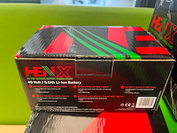 Henx - h36gc16c - grasmaaier met 5ah accu en snellader - afbeelding 2 van  8