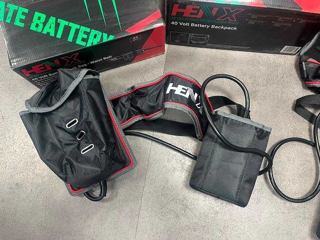 Henx batterij rugzak en heuptas 40v - afbeelding 6 van  7