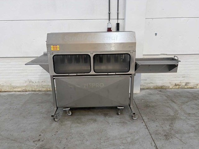 Hepro - - hsm 180 - aspergeschilmachine - afbeelding 2 van  6