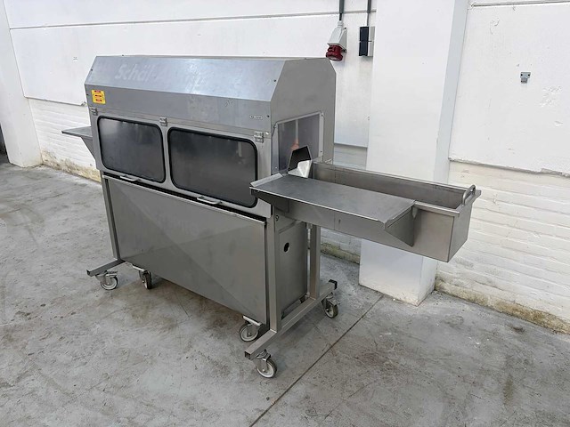 Hepro - - hsm 180 - aspergeschilmachine - afbeelding 1 van  5