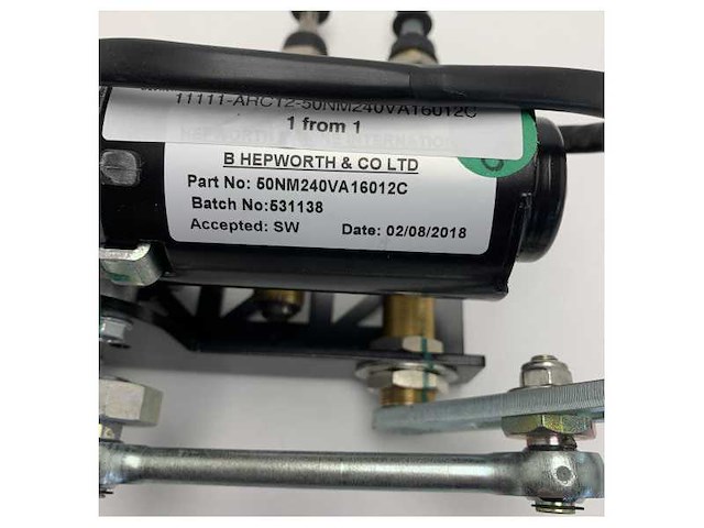 Hepworth 50nm pendulum windscreen wiper motor 24v - 50nm240va16012c - afbeelding 9 van  12