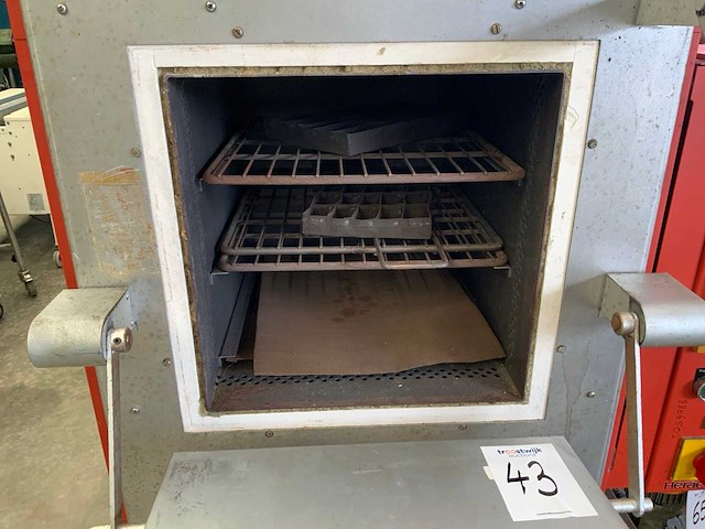 Heraeus k 750/2 hardingsoven - afbeelding 3 van  4