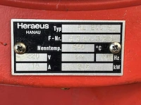 Heraeus rl200e hardingsoven - afbeelding 7 van  7