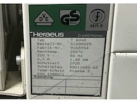 Heraeus t6060 laboratoriumoven - afbeelding 7 van  7