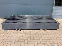 Heras - 6/5/6 - dubbelstaafs hekwerk antraciet 143cm hoog (30x) - afbeelding 2 van  9