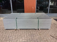 Heras - 6/5/6 - dubbelstaafs hekwerk gegalvaniseerd 143cm hoog (60x) - afbeelding 2 van  9