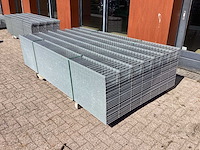 Heras - 6/5/6 - dubbelstaafs hekwerk gegalvaniseerd 143cm hoog (60x) - afbeelding 3 van  9