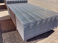 Heras - 6/5/6 - dubbelstaafs hekwerk gegalvaniseerd 143cm hoog (60x) - afbeelding 6 van  9