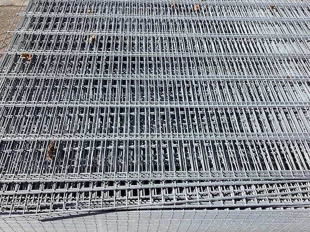 Heras - 6/5/6 - dubbelstaafs hekwerk gegalvaniseerd 163cm hoog (54x) - afbeelding 9 van  9