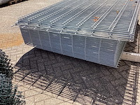 Heras - 6/5/6 - dubbelstaafs hekwerk gegalvaniseerd 163cm hoog (54x) - afbeelding 3 van  8
