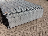 Heras - 6/5/6 - dubbelstaafs hekwerk gegalvaniseerd 163cm hoog (54x) - afbeelding 6 van  8