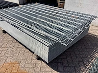Heras - 6/5/6 - dubbelstaafs hekwerk gegalvaniseerd 163cm hoog (54x) - afbeelding 3 van  9