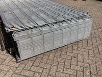 Heras - 6/5/6 - dubbelstaafs hekwerk gegalvaniseerd 163cm hoog (54x) - afbeelding 7 van  9