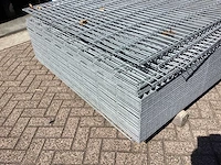 Heras - 6/5/6 - dubbelstaafs hekwerk gegalvaniseerd 163cm hoog (54x) - afbeelding 8 van  9