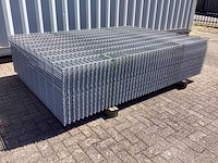 Heras - 6/5/6 - dubbelstaafs hekwerk gegalvaniseerd 183cm hoog (59x) - afbeelding 1 van  11