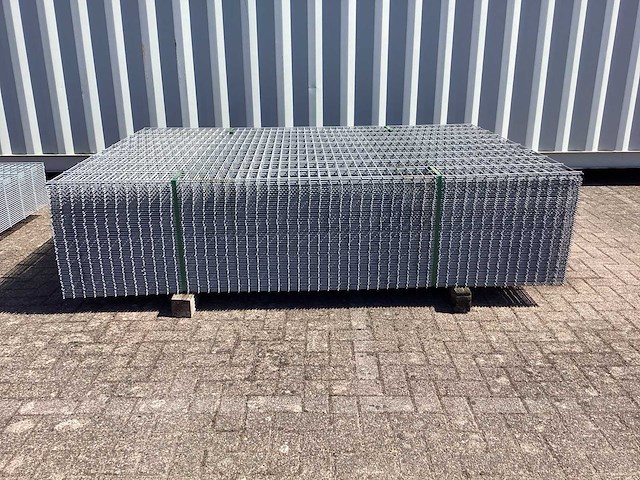 Heras - 6/5/6 - dubbelstaafs hekwerk gegalvaniseerd 183cm hoog (59x) - afbeelding 4 van  11