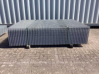 Heras - 6/5/6 - dubbelstaafs hekwerk gegalvaniseerd 183cm hoog (59x) - afbeelding 4 van  11