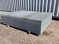 Heras - 6/5/6 - dubbelstaafs hekwerk gegalvaniseerd 183cm hoog (59x) - afbeelding 5 van  11