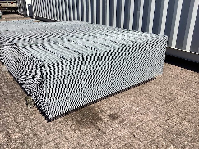 Heras - 6/5/6 - dubbelstaafs hekwerk gegalvaniseerd 183cm hoog (59x) - afbeelding 6 van  11