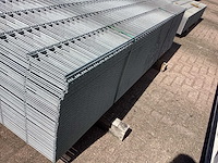 Heras - 6/5/6 - dubbelstaafs hekwerk gegalvaniseerd 183cm hoog (59x) - afbeelding 8 van  11