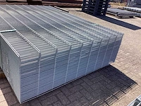 Heras - 6/5/6 - dubbelstaafs hekwerk gegalvaniseerd 183cm hoog (59x) - afbeelding 10 van  11