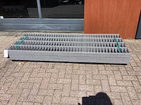 Heras - 6/5/6 - dubbelstaafs hekwerk gegalvaniseerd 83cm hoog (15x) - afbeelding 2 van  8
