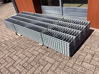 Heras - 6/5/6 - dubbelstaafs hekwerk gegalvaniseerd 83cm hoog (25x) - afbeelding 3 van  9