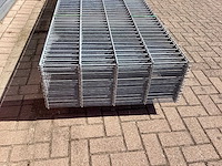 Heras - 6/5/6 - dubbelstaafs hekwerk gegalvaniseerd 83cm hoog (25x) - afbeelding 7 van  9