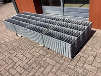 Heras - 6/5/6 - dubbelstaafs hekwerk gegalvaniseerd 83cm hoog (25x) - afbeelding 3 van  9