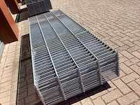 Heras - 6/5/6 - dubbelstaafs hekwerk gegalvaniseerd 83cm hoog (25x) - afbeelding 8 van  9
