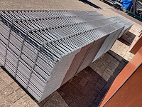 Heras - 6/5/6 - dubbelstaafs hekwerk gegalvaniseerd 83cm hoog, (50x) - afbeelding 5 van  9