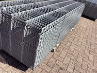 Heras - 6/5/6 - dubbelstaafs hekwerk gegalvaniseerd 83cm hoog, (50x) - afbeelding 9 van  9