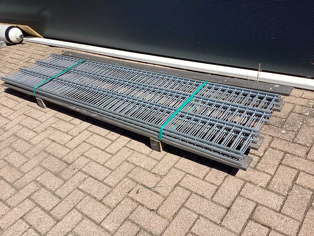 Heras - 6/5/6 - hekwerk gegalvaniseerd 83cm hoog (25x) - afbeelding 3 van  6