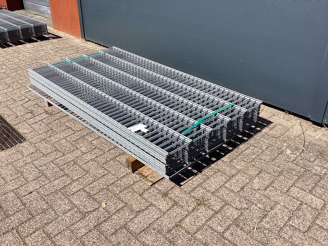 Heras - 6/5/6- dubbelstaafs hekwerk gegalvaniseerd 103cm (15) - afbeelding 10 van  16