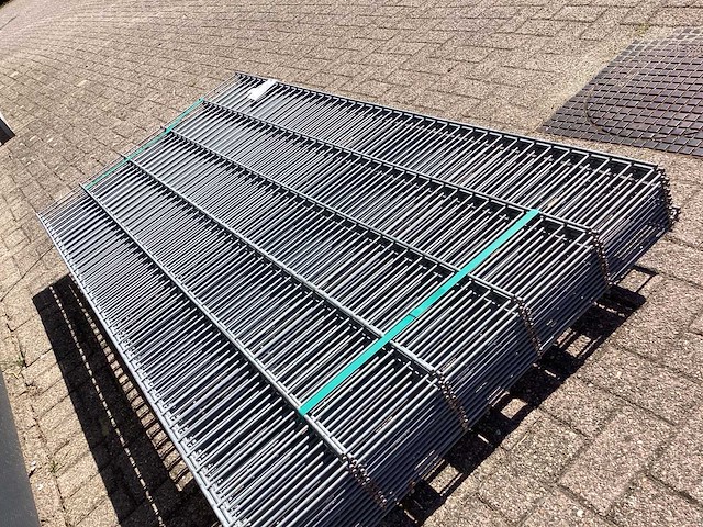 Heras - 6/5/6- dubbelstaafs hekwerk gegalvaniseerd 103cm (15) - afbeelding 15 van  16