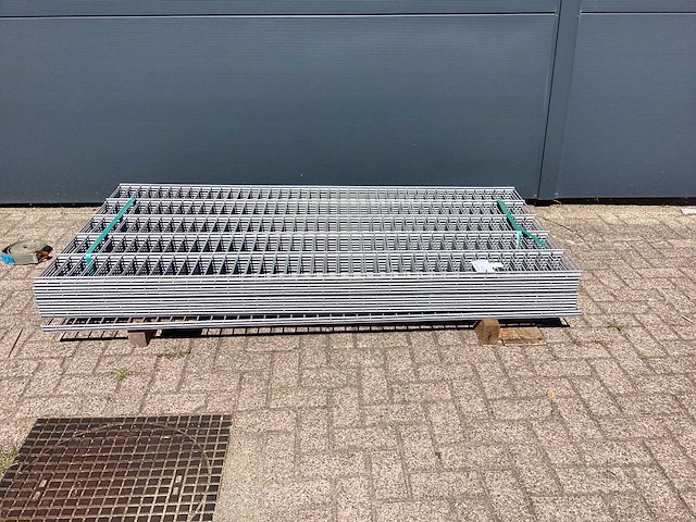 Heras - 6/5/6- dubbelstaafs hekwerk gegalvaniseerd 103cm (15) - afbeelding 9 van  16