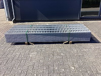 Heras - 6/5/6- dubbelstaafs hekwerk gegalvaniseerd 83cm hoog (30) - afbeelding 2 van  8