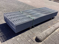 Heras - 6/5/6- dubbelstaafs hekwerk gegalvaniseerd 83cm hoog (30) - afbeelding 5 van  8