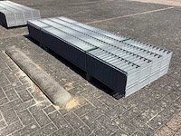 Heras - 6/5/6- dubbelstaafs hekwerk gegalvaniseerd 83cm hoog (30) - afbeelding 6 van  8